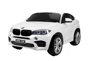 Masinute electrice - Masinuta electrica BMW X6M 12V XXL STANDARD #Alb
