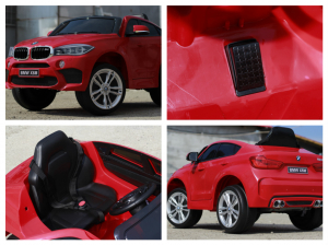 Masinuta electrica BMW X6M 2x35W STANDARD #Rosu [9]