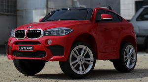 Masinuta electrica BMW X6M 2x35W STANDARD #Rosu [2]