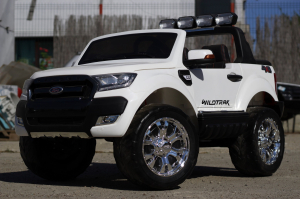 Masinuta electrica Ford Ranger 4x4 180W cu ROTI MOI #ALB [2]
