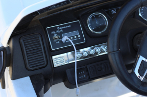 SUV alb electric pentru copii Ford Ranger premium 4x4 [7]
