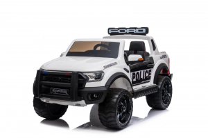 Masinute electrice - Masinuta electrica Ford Ranger F650 POLICE STANDARD 2x 35W 12V #Alb