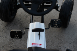 Kinderauto GO Kart cu pedale de la FORD #Alb [6]