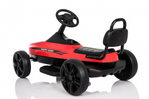 Kinderauto GO Kart electric S2788 RETRO #Rosu [4]