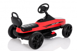 Kinderauto GO Kart electric S2788 RETRO #Rosu [6]