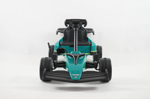 Formula 1 GO Kart cu pedale de la Aston Martin, roti moi EVA, pentru copii [7]