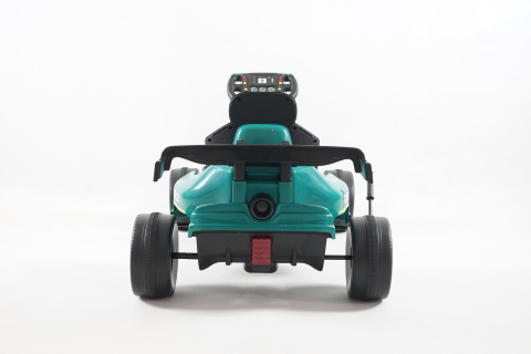 Formula 1 GO Kart cu pedale de la Aston Martin, roti moi EVA, pentru copii [3]