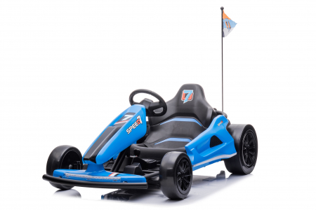 Kart electric copii 3-11 ani A035 F1, albastru, 500W [0]