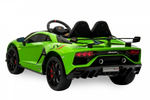 Masinuta electrica Lamborghini Aventador SVJ 90W 12V PREMIUM #Verde [1]