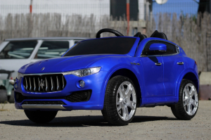 Masinuta electrica Maserati Levante 2x35W PREMIUM #Albastru [2]