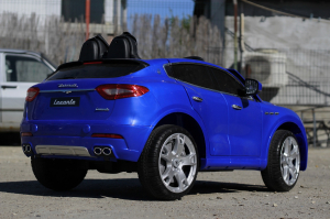 Masinuta electrica Maserati Levante 2x35W PREMIUM #Albastru [5]