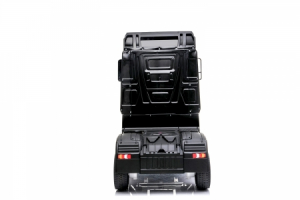 Camion electric Mercedes ACTROS 4x4 180W 12V Premium, cu platforma, culoare Neagra [8]