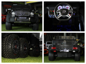 Masinuta electrica pentru copii Mercedes G63 6x6 [6]