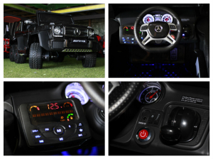 Masinuta electrica pentru copii Mercedes G63 6x6 [7]