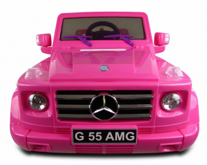 Masinuta electrica pentru fetite Mercedes G55, roz [2]