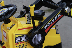 Excavator electric Holicy pentru copii 2-6 ani, galben [3]