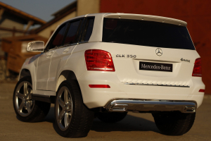 Masinuta electrica copii Mercedes GLK 2 x 35W, alba [4]