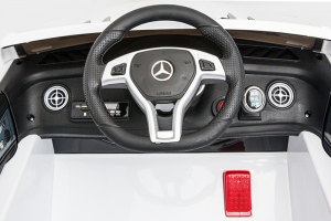 Masinuta electrica Mercedes SL63 AMG STANDARD 12V #Alb [3]