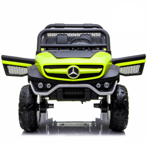 Masinuta electrica pentru 2 copii Mercedes UNIMOG 4x4 140W PREMIUM culoare Verde [16]