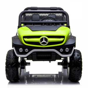 Masinuta electrica pentru 2 copii Mercedes UNIMOG 4x4 140W PREMIUM culoare Verde [15]