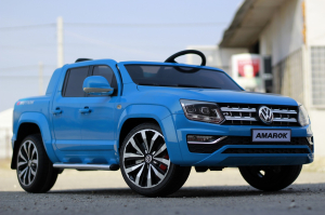Volkswagen Amarok Pickup albastru pentru copii [3]