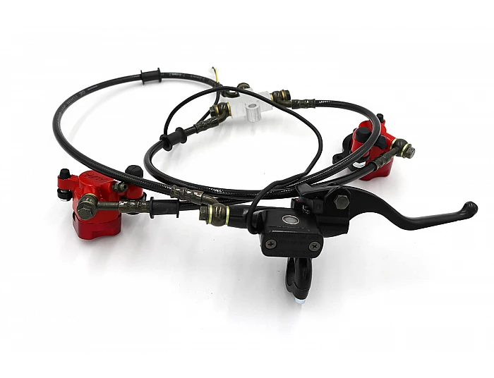 Piese & accesorii - Sistem de franare hidraulic fata pentru mini quad-uri 49cc, Electric Mini Quad