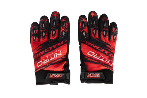 Produse in stoc - Manusi pentru copii KIMO Racing , culoare rosie