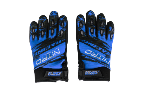 Produse in stoc - Manusi pentru copii KIMO Racing , culoare albastra