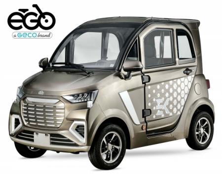 Mașină electrică cu 4 locuri, E-GO! eK4 4kW, 45km/h, inmatriculabila, categorie permis AM, B [17]