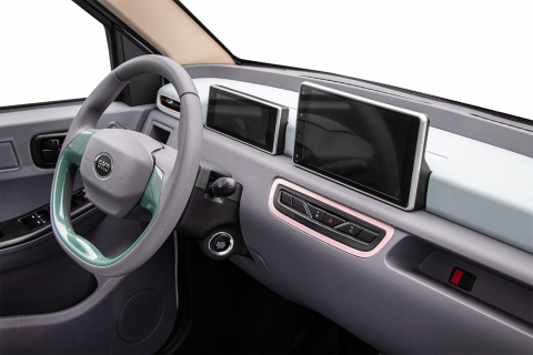 Masina electrica inmatriculabila, Geco Amy 3.5kW, 45km/h, cu 4 locuri, categorie permis  B1, B [1]