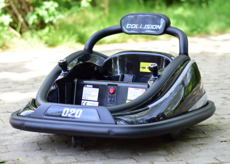 Masinuta busitoare cu RC, Kinderauto Super Collision 70W 12V culoare Neagra [1]