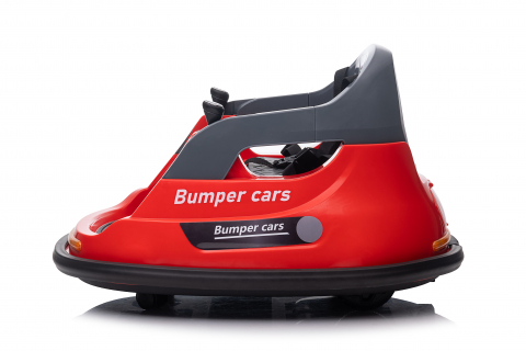 Masinuta busitoare pentru copii, Kinderauto Bumper, telecomanda control parental,  70W 12V, culoare rosie [14]