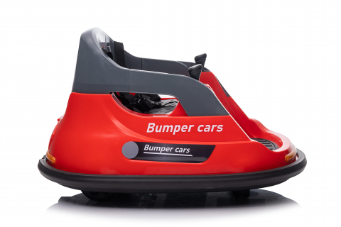 Masinuta busitoare pentru copii, Kinderauto Bumper, telecomanda control parental,  70W 12V, culoare rosie [18]