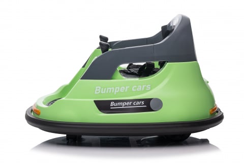 Masinuta busitoare cu telecomanda, Kinderauto Bumper, 70W 12V, verde [11]