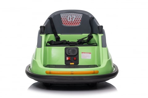 Masinuta busitoare cu telecomanda, Kinderauto Bumper, 70W 12V, verde [9]