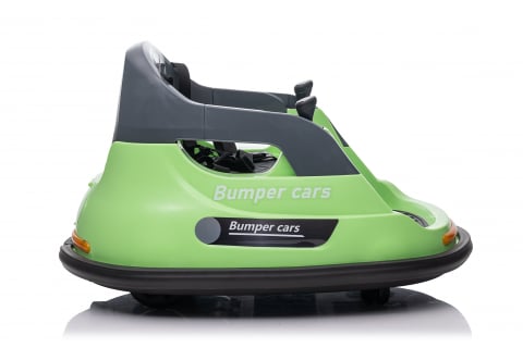 Masinuta busitoare cu telecomanda, Kinderauto Bumper, 70W 12V, verde [15]