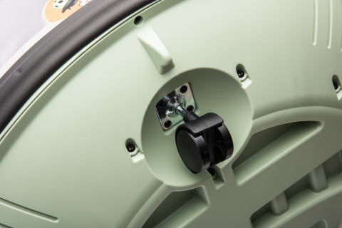 Masinuta busitoare cu telecomanda, Kinderauto UFO 360, 80W 12V, culoare verde [27]