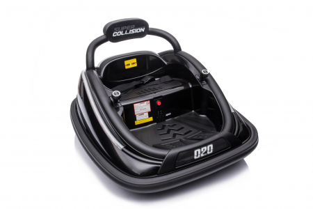 Masinuta busitoare cu RC, Kinderauto Super Collision 70W 12V culoare Neagra [14]