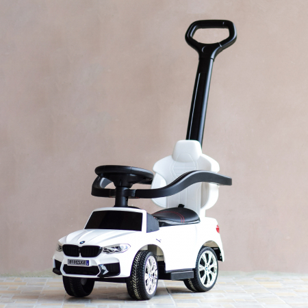 Masinuta carucior copii BMW 6V Alb [8]