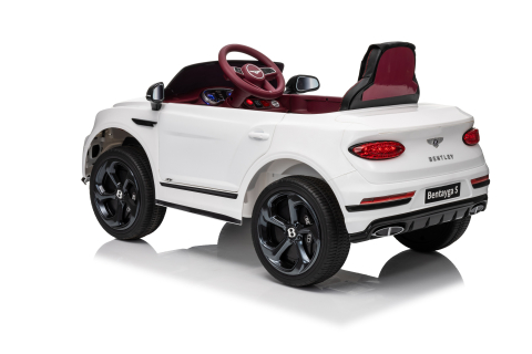 Masinuta electrica 4x4, pentru copii, Bentley Bentayga S 120W alba [15]