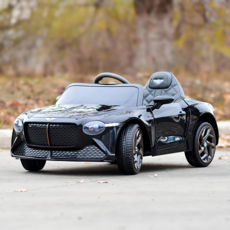Masinuta electrica 4x4, pentru copii, Bentley Bacalar, neagra [3]