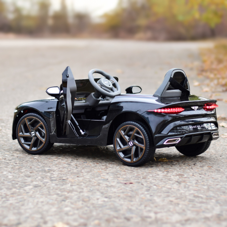 Masinuta electrica 4x4, pentru copii, Bentley Bacalar, neagra [10]