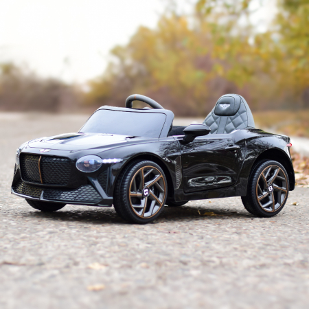 Masinuta electrica 4x4, pentru copii, Bentley Bacalar, neagra [5]