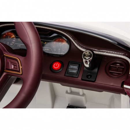 Masinuta electrica 4x4, pentru copii, Bentley Bacalar, alba [3]