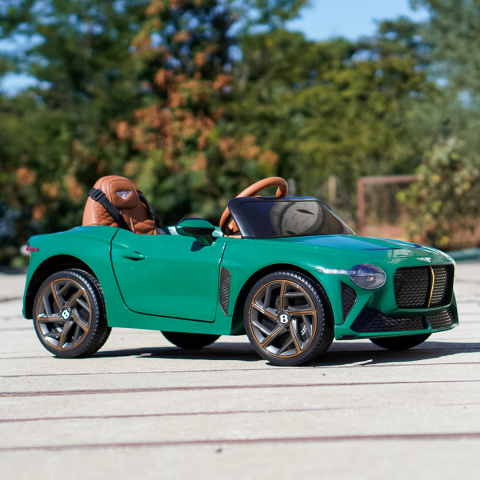 Masinuta electrica 4x4, pentru copii, Bentley Bacalar, verde [10]