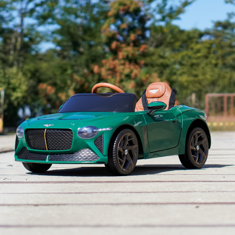 Masinuta electrica 4x4, pentru copii, Bentley Bacalar, verde [4]