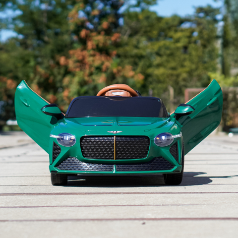Masinuta electrica 4x4, pentru copii, Bentley Bacalar, verde [1]