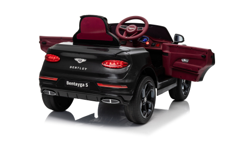 Masinuta electrica 4x4, pentru copii, Bentley Bentayga S 120W Neagra [7]