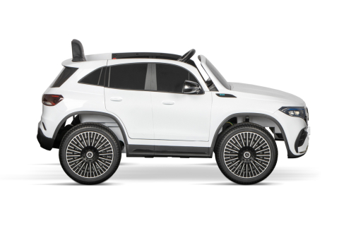 Masinuta electrica 4x4, pentru copii, Mercedes EQA 140W 12V premium, culoare Alba [5]