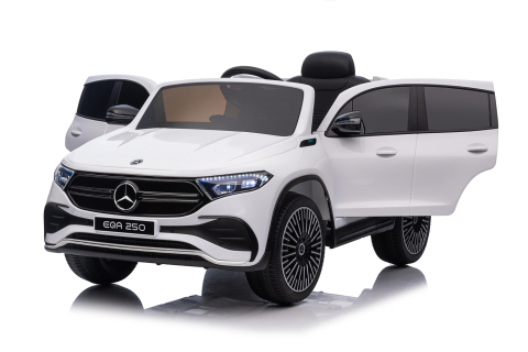 Masinuta electrica 4x4, pentru copii, Mercedes EQA 140W 12V premium, culoare Alba [3]